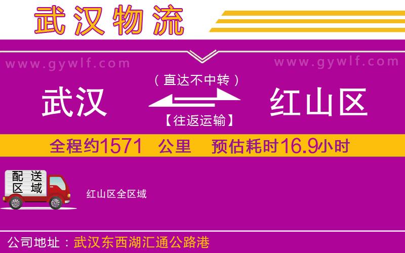 武漢到紅山區(qū)物流公司