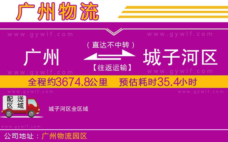 廣州到城子河區(qū)物流公司