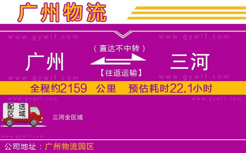 廣州到三河物流公司