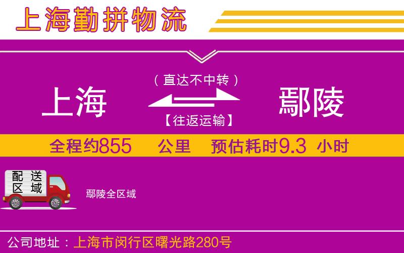 上海到鄢陵貨運(yùn)公司