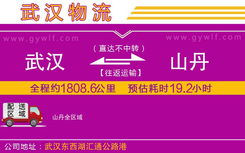 武漢到山丹物流專(zhuān)線