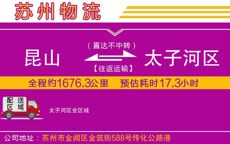 昆山到太子河區(qū)物流公司