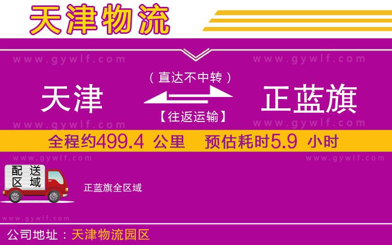 天津到正藍旗物流公司