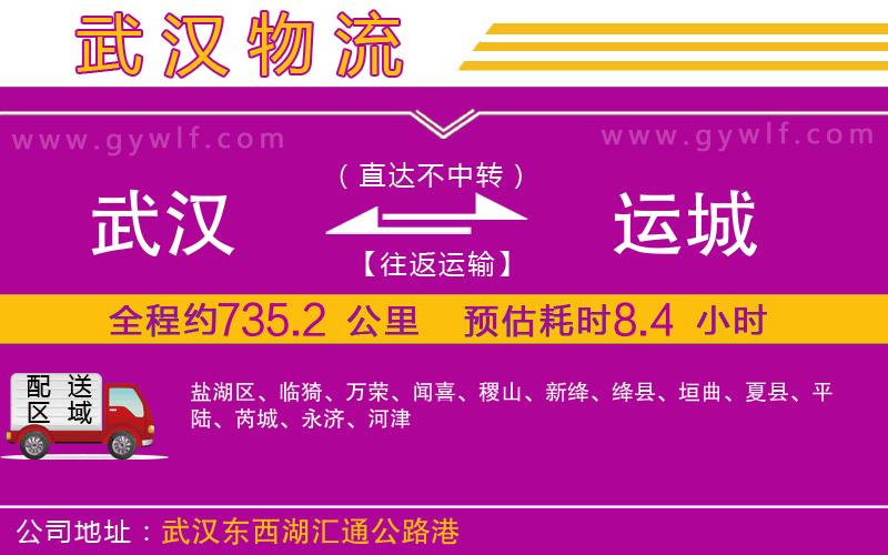 武漢到運城物流公司