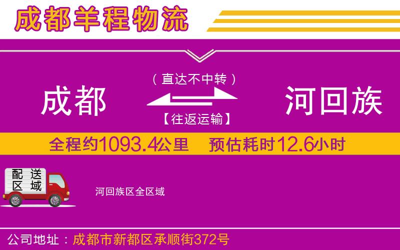 成都至瀍河回族區(qū)貨運公司