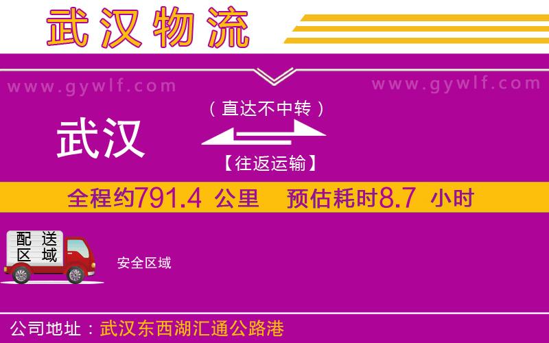 武漢到安物流專(zhuān)線(xiàn)