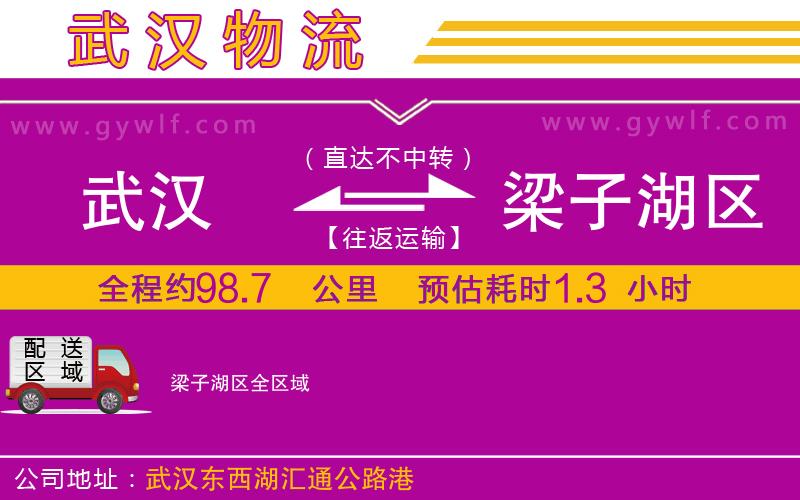 武漢到梁子湖區(qū)物流專(zhuān)線