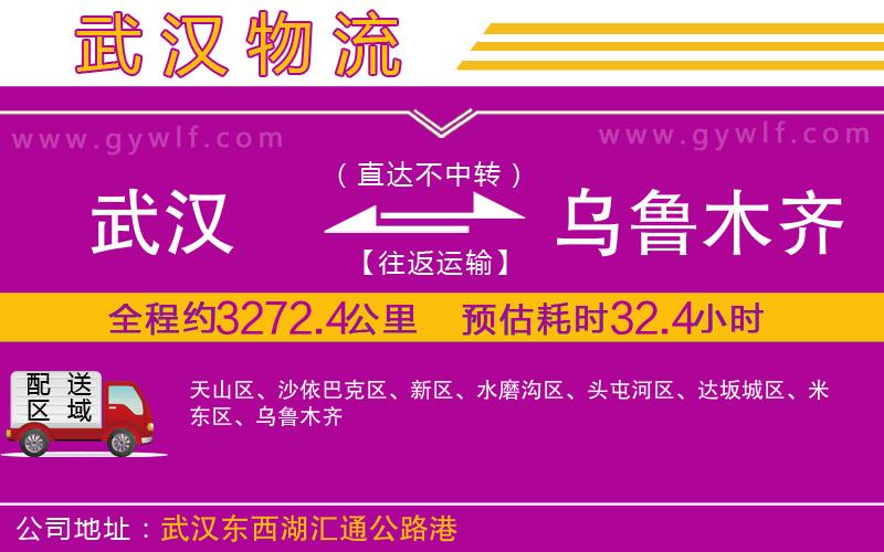 武漢到烏魯木齊貨運(yùn)公司