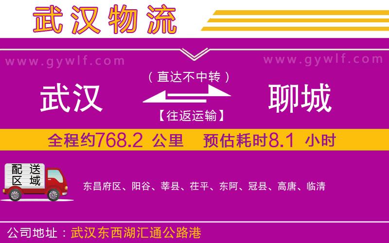 武漢到聊城物流公司