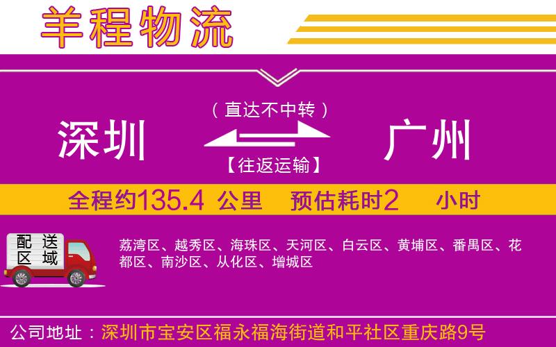 深圳到廣州貨運(yùn)公司