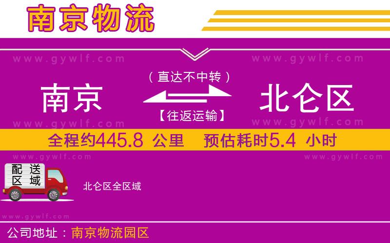 南京到北侖區(qū)物流公司