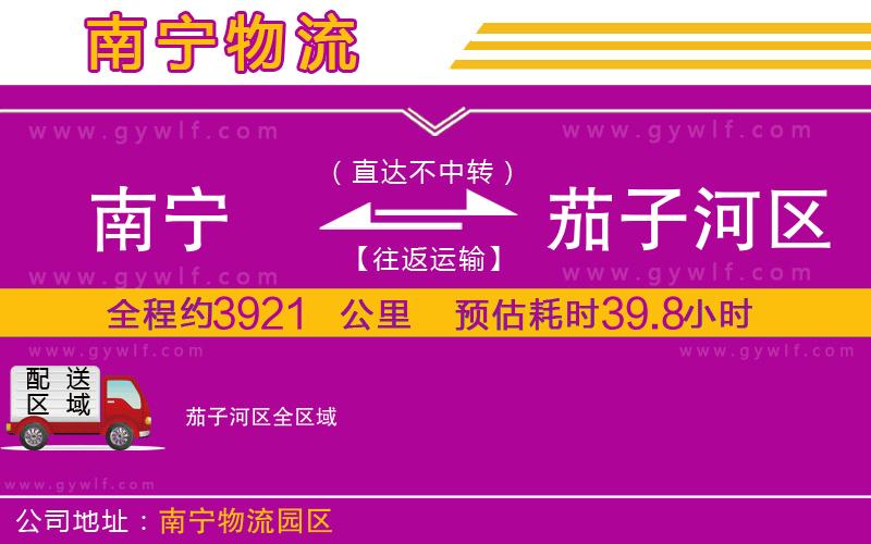 南寧到茄子河區(qū)物流公司