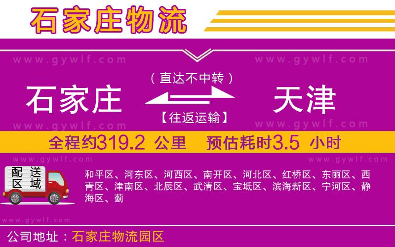 石家莊到天津物流公司