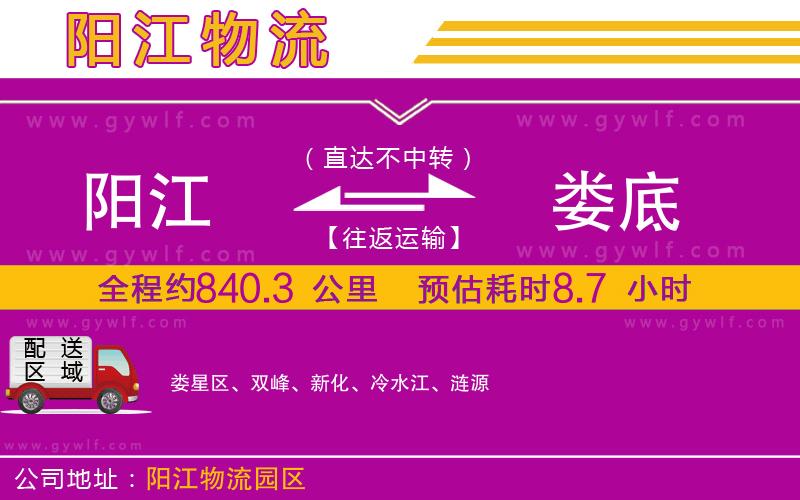 陽(yáng)江到婁底物流公司