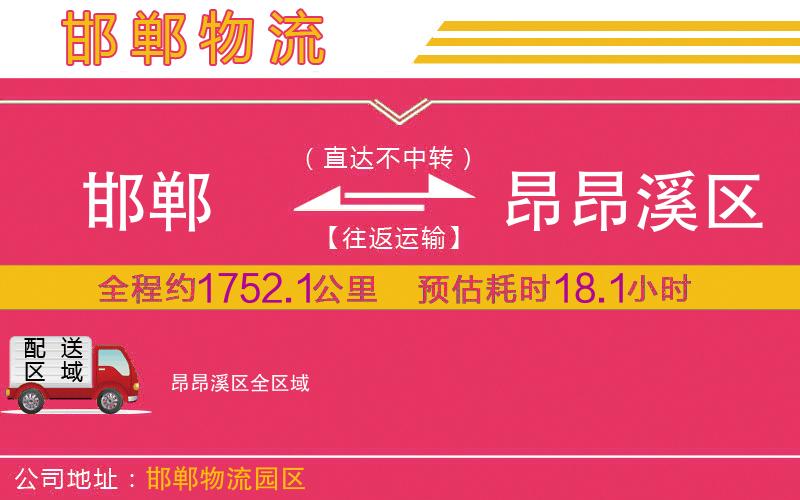 邯鄲到昂昂溪區(qū)物流公司