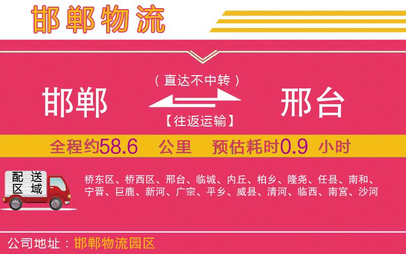 邯鄲到邢臺(tái)物流公司