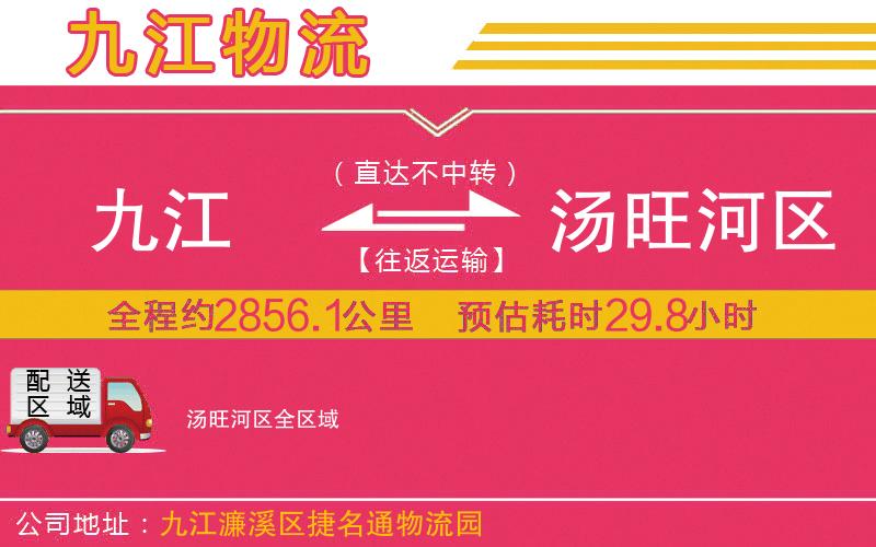 九江到湯旺河區(qū)物流公司