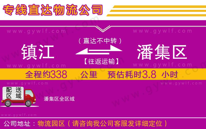 鎮(zhèn)江到潘集區(qū)物流公司