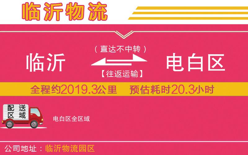 臨沂到電白區(qū)物流公司
