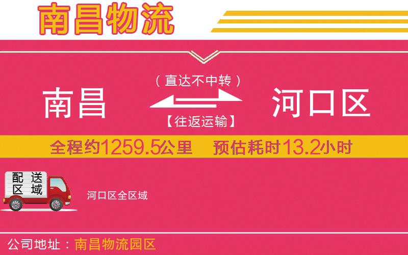 南昌到河口區(qū)物流公司