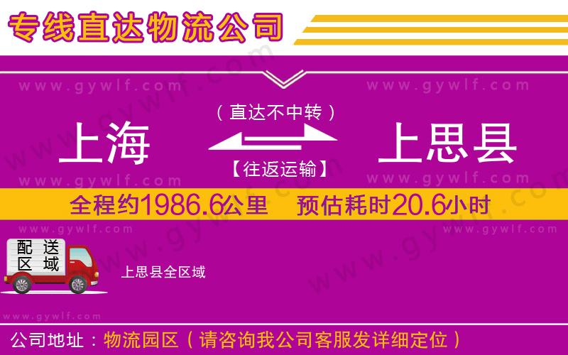 上海到上思縣貨運(yùn)專(zhuān)線