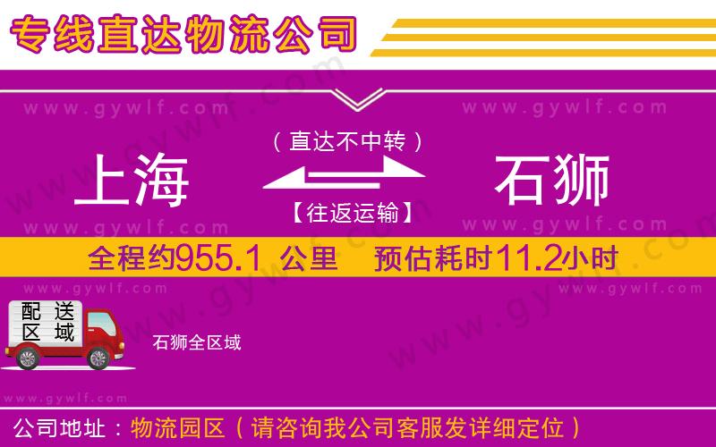 上海到石獅貨運(yùn)專(zhuān)線(xiàn)