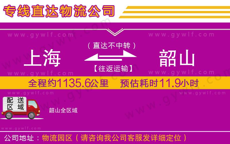 上海到韶山物流專(zhuān)線