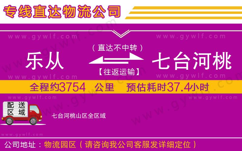 樂從到七臺河桃山區(qū)物流公司